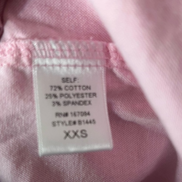 TUCKERNUCK Pink Oxford Nadine Boyfriend Button Down Shirt Womens size XXS - Picture 7 of 9